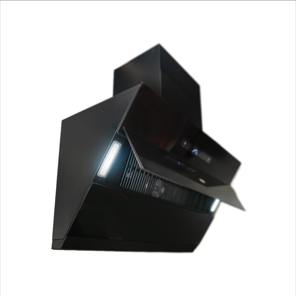 Haier BLDC Chimney with 1650 m³h Suction Power Spin Clean Filterless